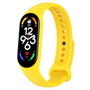 Силіконовий ремінець BeCover для Xiaomi Mi Smart Band 7 Yellow (707487) [604904]