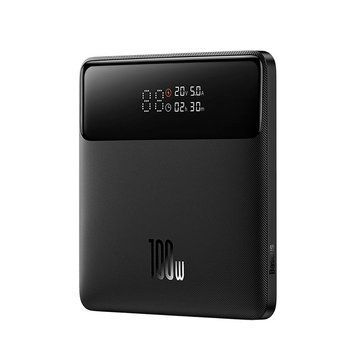 Зовнішній акумулятор Baseus Blade Power Digital Display Fast Charging Power Bank HD Edition 20000mAh 100W Black (PPBL000301) [806531]