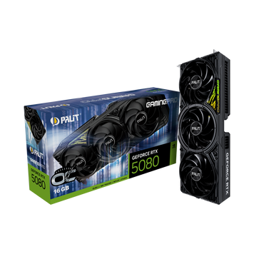 Відеокарта PALIT-XPERTVISION RTX5080 GAMINGPRO OC 16GB (NE75080S19T2-GB2031A) [301030]