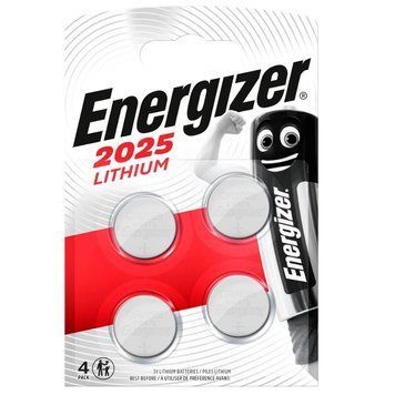 Батарейка Energizer CR2025 BL 4 шт. (5084) [621357]