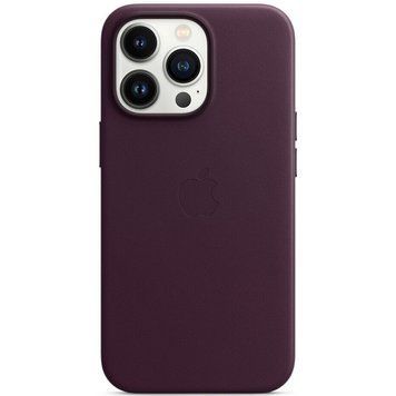 Чохол-накладка Apple Leather Case with MagSafe для Apple iPhone 13 Pro Dark Cherry (MM1A3) [614864]