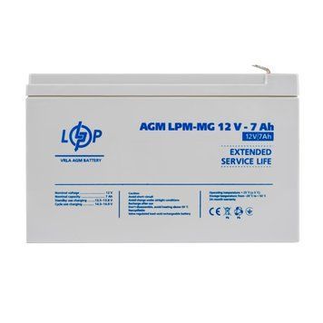 Акумулятор мультигелевий LPM-MG 12V - 7 Ah (LP6552) [900082]