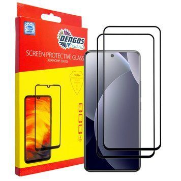 Захисне скло Dengos для Xiaomi Redmi Note 15 Pro 5G Black Full Glue 2 шт. (DG-TG2P-97) [619724]