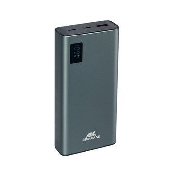 Універсальна мобільна батарея Rivacase Rivapower 20000 mAh Grey (VA1022) (RIVAPOWER VA1022 (Grey)) [603503]