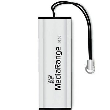 Флеш-накопичувач USB3.0 32GB MediaRange Black/Silver (MR916) [607301]