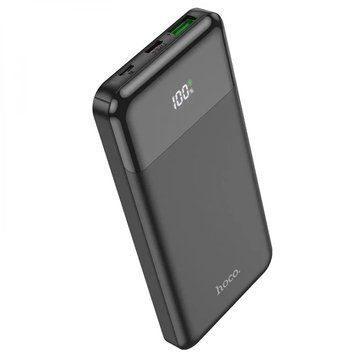 Зовнішній акумулятор HOCO J102 Cool figure PD20W+QC3.0 power bank(10000mAh) Black (6931474783608) [805551]