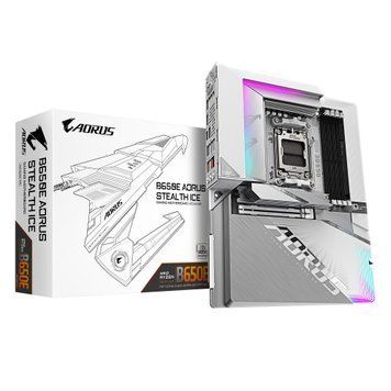 Материнська плата Gigabyte Socket AM5 (B650E A STEALTH ICE) [607781]