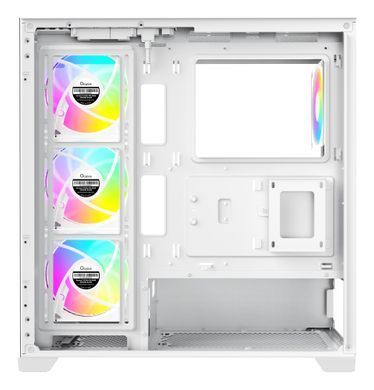 Корпус для комп'ютера ATX W/O PSU GAMMA C72 WH ARGB OCYPUS (GAMMA-C72-WHD400XX-GL) [502883]