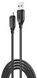 Кабель XO NB235 Zebra Series Braided USB-A to Micro - 1m (Black) (NB235_M_Black) [202487], фото 1