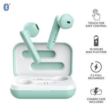 Навушники Trust Primo Touch True Wireless Mic Mint (23781_TRUST) [17098]