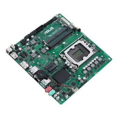 Материнcька плата ASUS PRO H610T-CSM s1700 H610 2xDDR5 M.2 HDMI DP LVDS Thin mITX (90MB1G60-M0EAYC) [111099]