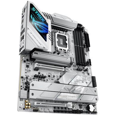 Материнcька плата ASUS ROG STRIX Z890-A GAMING WIFI s1851 Z890 4xDDR5 M.2 DP HDMI Wi-Fi BT ATX білий (90MB1I90-M0EAY0) [109156]