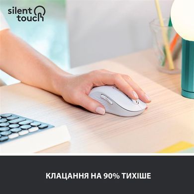 Миша бездротова Logitech Signature M650 L Left Off-White (910-006240) [606442]