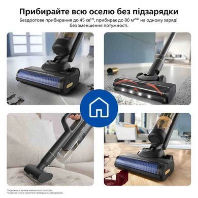 Акумуляторний миючий пилосос Philips AquaTrio (XW7264/11) [619858]