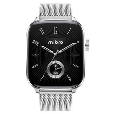 Смарт-годинник Mibro Fit Silver (XPAW027S) [619300]