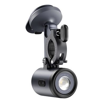 Велотримач для телефона Baseus PrimeTrip Series Dual-Color Bike Light 2-in-1 Set Cosmic Black (C12569000121-00) [806557]