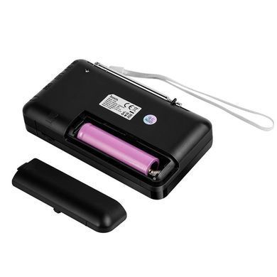 Портативне радіо HOCO HI50 Portable radio, 5W, Black (6942007664202) [807026]