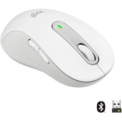 Миша бездротова Logitech Signature M650 L Left Off-White (910-006240) [606442]