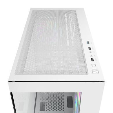 Корпус для комп'ютера ATX W/O PSU GAMMA C72 WH ARGB OCYPUS (GAMMA-C72-WHD400XX-GL) [502883]
