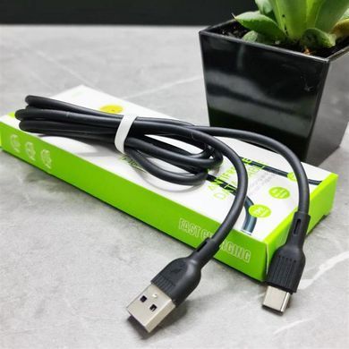 Кабель SkyDolphin S03T USB - USB Type-C (M/M), 1 м, Black (SDUSB-000418) [604250]