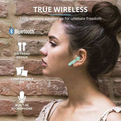 Навушники Trust Primo Touch True Wireless Mic Mint (23781_TRUST) [17098]