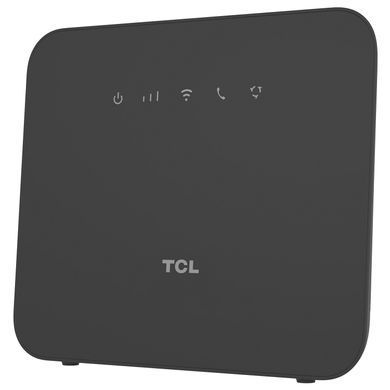Маршрутизатор TCL LINKHUB (HH42CV2) LTE, Wi-Fi4, 1xFE LAN/WAN, 1xFE LAN, 2xSMA, Чорний (HH42CV2-2ALCUA1-1) [14497]