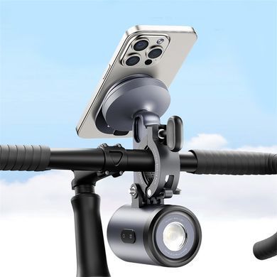 Велотримач для телефона Baseus PrimeTrip Series Dual-Color Bike Light 2-in-1 Set Cosmic Black (C12569000121-00) [806557]