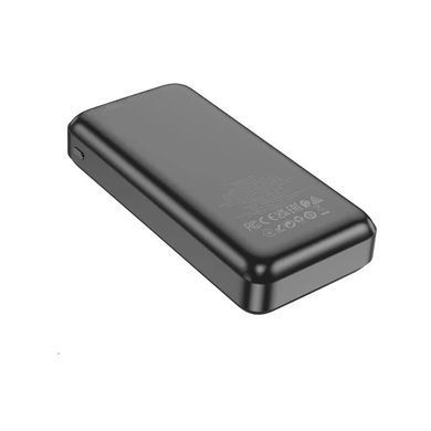Зовнішній акумулятор HOCO J101A Astute 22.5W fully compatible power bank 20000mAh Black (6931474782496) [806397]
