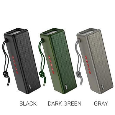 Портативна колонка HOCO HC3 Bounce sports wireless speaker Dark Green (6931474741653) [805617]