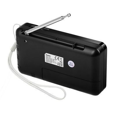 Портативне радіо HOCO HI50 Portable radio, 5W, Black (6942007664202) [807026]