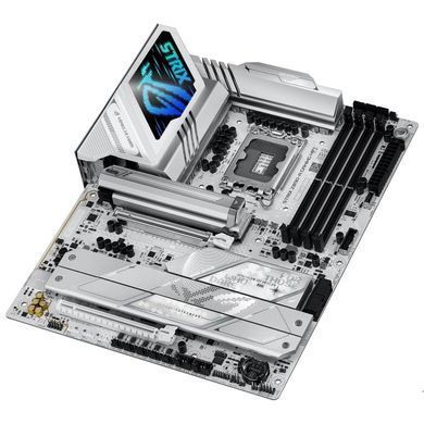 Материнcька плата ASUS ROG STRIX Z890-A GAMING WIFI s1851 Z890 4xDDR5 M.2 DP HDMI Wi-Fi BT ATX білий (90MB1I90-M0EAY0) [109156]