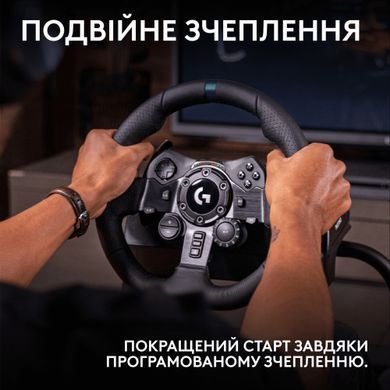 Кермо Logitech G923 for PS4 and PC Black (941-000149) [611111]