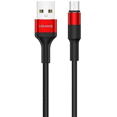 Кабель Usams US-SJ224 USB - micro USB (M/M), 1.2 м, Red (SJ224USB02) [604130]