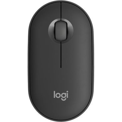 Миша бездротова Logitech Pebble Mouse 2 M350s Graphite (910-007015) [609385]