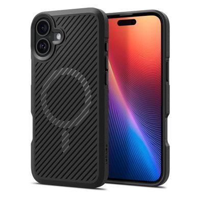 Чохол-накладка Spigen Core Armor MagFit для Apple iPhone 16 Matte Black (ACS08221) [616813]