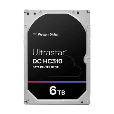 Запам&rsquo;ятовувальний пристрій на жорстких дисках HDD SATA 6TB 7200RPM 6GB/S 256MB DC HC310 WD (0B36039) [501502]