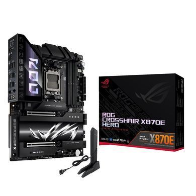 Материнcька плата ASUS ROG CROSSHAIR X870E HERO sAM5 X870E 4xDDR5 M.2 HDMI Wi-Fi BT ATX (90MB1IE0-M0EAY0) [109148]