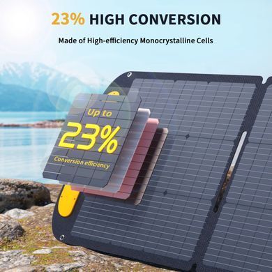 Сонячна панель Vtoman 200W Pro 48V IP67 MC-4/Anderson/XT60/DC5521 (VS200 Pro) [404445]