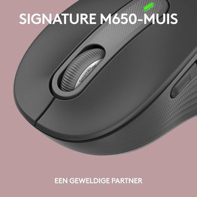 Клавiатура бездротова Logitech Signature Slim K950 US Graphite USB (920-012465) [606011]