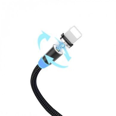 Кабель SkyDolphin S59L Magnetic USB - Lightning (M/M), 1 м, Black (USB-000440) [603883]