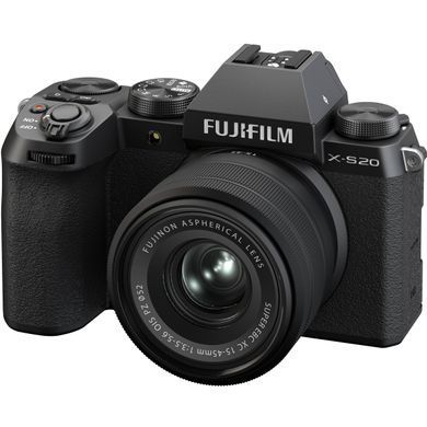 Цифр. фотокамера Fujifilm X-S20+ XC 15-45mm F3.5-5.6 Kit Black (16939588) [114631]