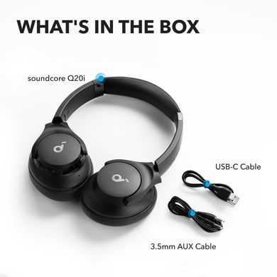 Гарнітура Anker SoundСore Q20i Black (A3004G11) [201289]