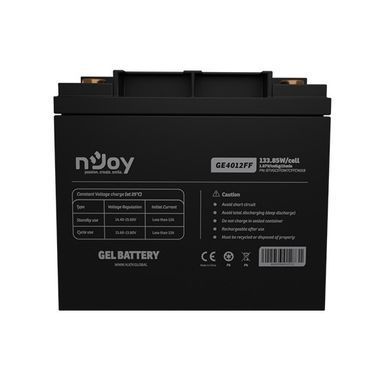 Акумуляторна батарея Njoy 12V 40AH (BTVGCDTOMTCFFCN01B) GEL (GE4012FF) [615343]