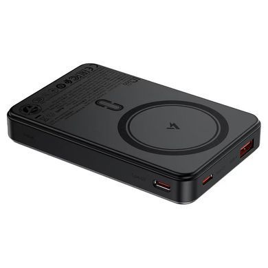 Зовнішній акумулятор ACEFAST M31-10000 22.5W magnetic fast charging power bank with cable Black (6974316286011) [806604]