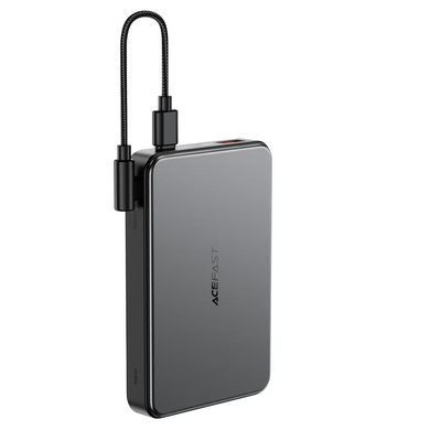 Зовнішній акумулятор ACEFAST M31-10000 22.5W magnetic fast charging power bank with cable Black (6974316286011) [806604]