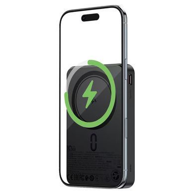 Зовнішній акумулятор ACEFAST M31-10000 22.5W magnetic fast charging power bank with cable Black (6974316286011) [806604]