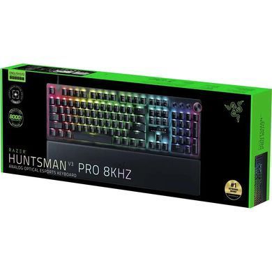 Клавіатура механічна Razer Huntsman V3 Pro 8KHz, 104key, Analog Optical Switch Gen-2, USB-A, EN, RGB, чорний (RZ03-05530100-R3M1) [113994]