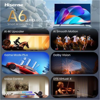 Телевізор Hisense (55A6S) [621584]