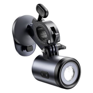 Велотримач для телефона Baseus PrimeTrip Series Dual-Color Bike Light 2-in-1 Set Cosmic Black (C12569000121-00) [806557]