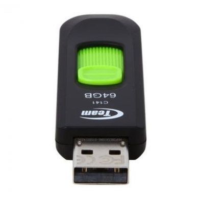 Флеш-накопичувач USB 64GB Team C141 Green (TC14164GG01) [607040]